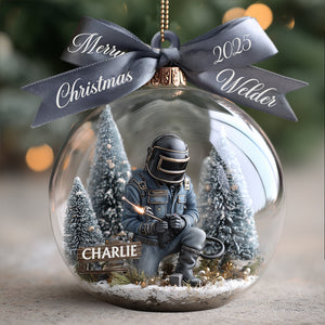 Strong Welder - Personalized Welder Ornament