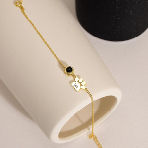 Personalized Pet Name Bracelet with Photo,Projection Bracelet for Pet Lover Gift