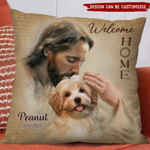 Welcome Home - Memorial Personalized Pillow