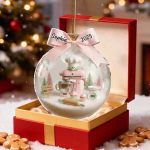 Love Baking - Personalized Baking Ornament