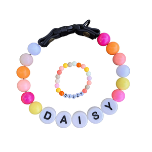 Personalized Bracelet - Match Your Dog or Cat Collar from Willadore Collar