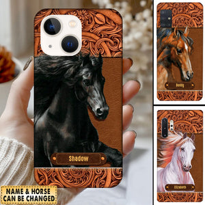 Personalized Horse Lover Phone Case