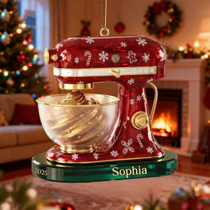 Baking Mixer - Personalized Baking Ornament Gifts For Baking Lovers