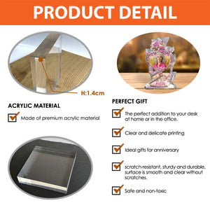 In Loving Memory - Personalized Memorial Acrylic Plaque for Loved Ones