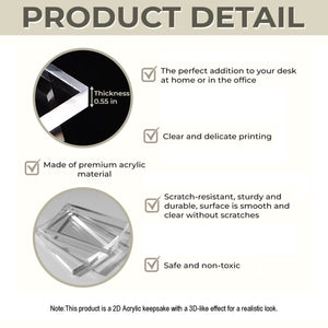 Customized Piano Crystal Effect Acrylic Plaque, Pianist Gift,Personalized Piano Music Theme Decor