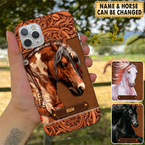 Personalized Horse Lover Phone Case