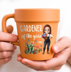 Custom Ceramic Mug - Personalized Garden Gifts For Gardeners - Plant Parent Vibes