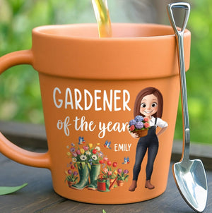 Custom Ceramic Mug - Personalized Garden Gifts For Gardeners - Plant Parent Vibes