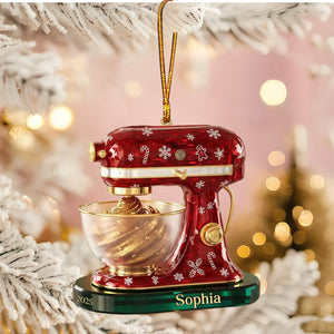 Baking Mixer - Personalized Baking Ornament Gifts For Baking Lovers