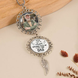I Have An Angel Watching Over Me Personalized Photo Ornament
