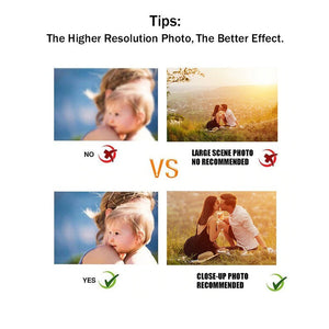 Personalized Couple Photos Film Roll Keychain - Gifts to Lover