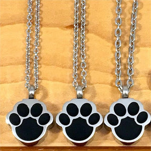 Dog Claw Memorial Necklace Urn Necklace