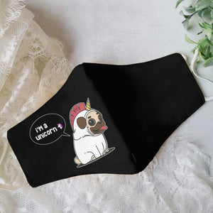 Premium Dogicorn Ew People 01 EZ09 0807 Face Mask