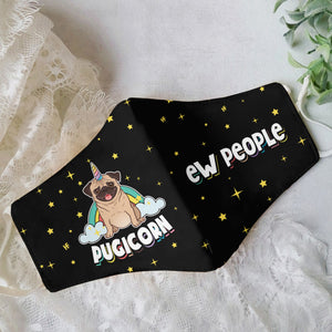Premium Dogicorn Ew People 03 EZ09 0807 Face Mask