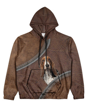 Basset Hound-Never Walk Alone Hoodie