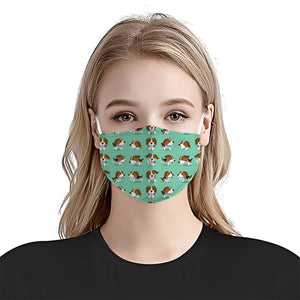 Beagle Dog Pattern EZ08 0504 Face Mask