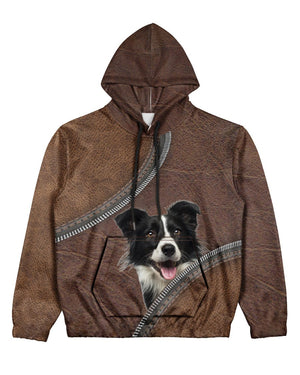 Border Collie-Never Walk Alone Hoodie