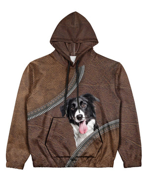 Border Collie 3-Never Walk Alone Hoodie