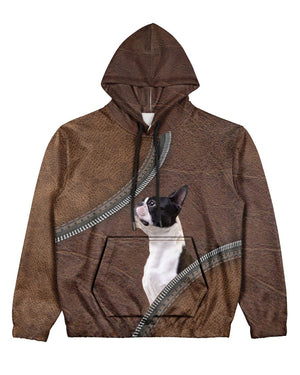Boston Terrier 2-Never Walk Alone Hoodie