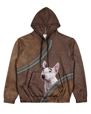 Bull Terrier-Never Walk Alone Hoodie