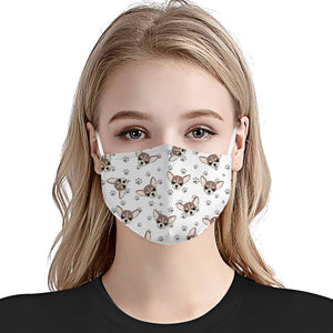 Chihuahua Pattern 02 EZ01 Face Mask