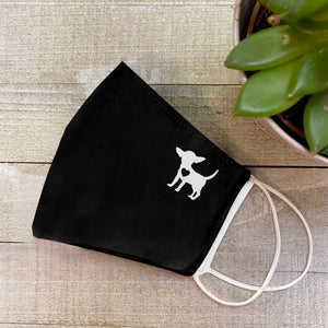 Chihuahua Heart EZ07 2707 Face Mask