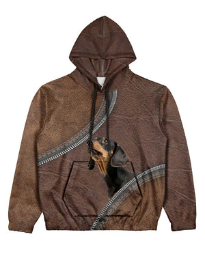 Dachshund 2-Never Walk Alone Hoodie