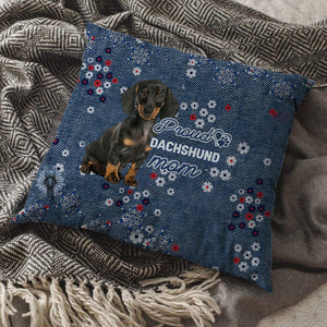 Dachshund Pround Mom-Pillow Case