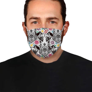 Dog Tattoo Pattern EZ05 1404 Face Mask