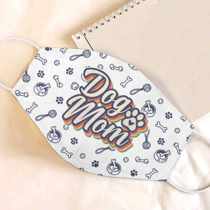 Dog Mom With Little Heart EZ35 1803 Face Mask