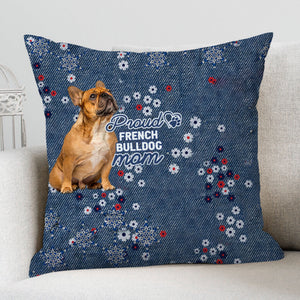 French Bulldog (3) Pround Mom-Pillow Case
