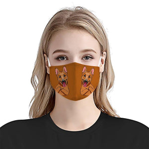 German Shepherd Dog EZ08 1304 Face Mask