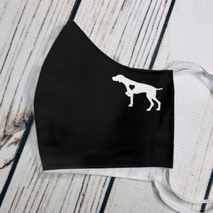 German Shorthaired Pointer Heart EZ07 1108 Face Mask