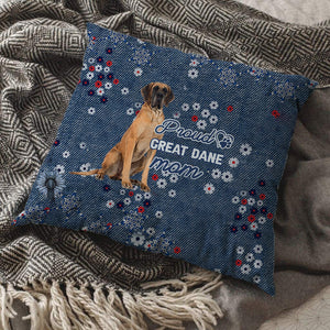 Great Dane (2) Pround Mom-Pillow Case