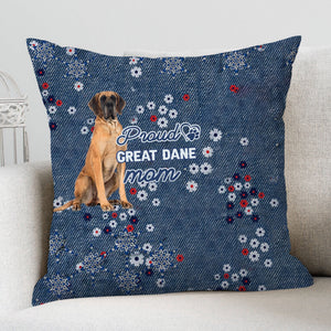 Great Dane (2) Pround Mom-Pillow Case