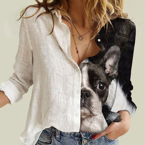 Boston Terrier Half Angel - Women Shirt