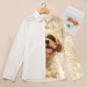 Shih Tzu Half Angel - Women Shirt
