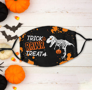 Halloween Dinosaur Trick Rawr Treat EZ07 1307 Face Mask