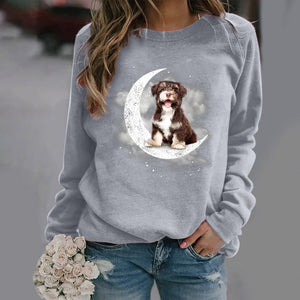 Havanese -Sit On The Moon- Premium Sweatshirt