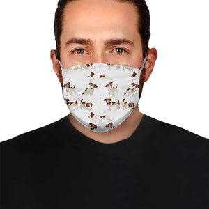 Jack Russell Terrier Pattern EZ08 0504 Face Mask