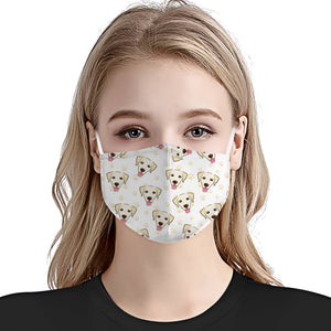Labrador Pattern EZ01 Face Mask