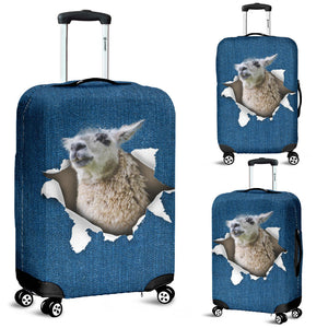 Llama-Torn Paper Luggage Covers2