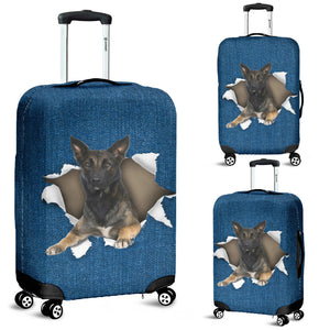 Malinois 2-Torn Paper Luggage Covers