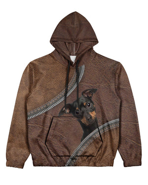 Miniature Pinscher 2-Never Walk Alone Hoodie