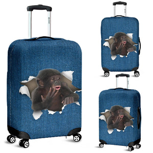 Monkey-Torn Paper Luggage Covers