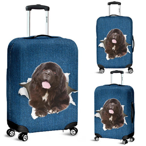 Newfoundland-Torn Paper Luggage Covers