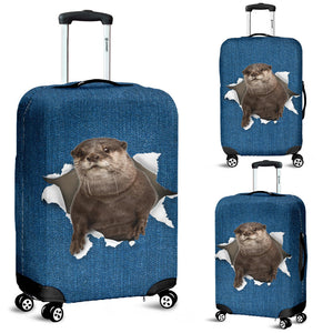 Otter-Torn Paper Luggage Covers