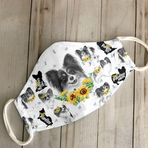 Papillon Sunflower EZ07 2606 Face Mask