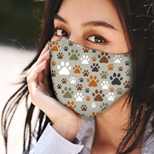 Paw Pattern EZ03 2404 Face Mask