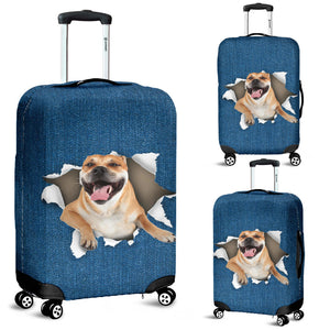 Perro de Presa Mallorquin-Torn Paper Luggage Covers
